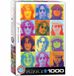 Eurographics John Lennon Color Portraits Puzzle (1000 pièces)