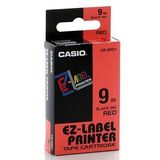Casio XR-9RD1 Labelprinter Tape - Rood