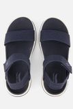 Skechers Go Walk Arch Fit 2.0 Zandal Sandales Femme Bleu Marine