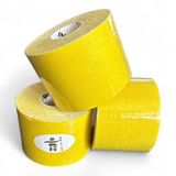Inuk - Kinesiotape - Premium Quality - 3 Rollen - Geel