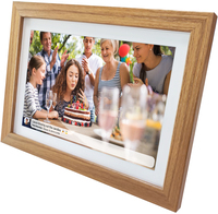 Denver Denver PFF-1542 digitale fotolijst Hout 39,6 cm (15.6") Touchscreen Wifi
