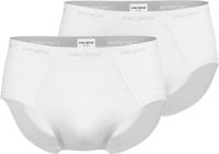 CECEBA New Classics Herenslip met gulp - 2-pack - Wit