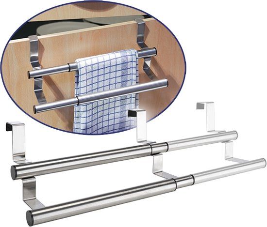 Haushalt HH34106 Handdoekrek voor aan de deur