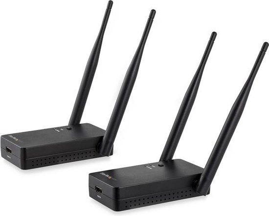 StarTech.com Draadloze HDMI zender en ontvanger set 200 m 1080p - Zwart
