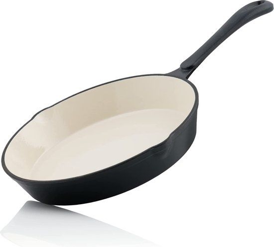 Mahlzeit Gietijzeren braadpan geëmailleerd - Ø 24 cm - Blue Berry