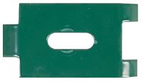 Alberts 673406 Bevestigingsoog voor dubbelstaafsmatten | groen | 72 x 40 mm