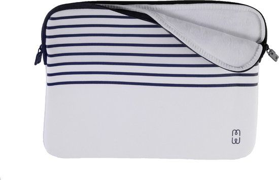 Sb MW - Beschermhoes notebook - 13 inch - marine-wit - voor Apple MacBook Air (13.3 inch)