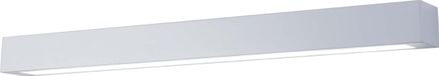 IBROS Light Prestige Moderne lamp de sol de salle de bain au-dessus du miroir, blanc, design linéaire, 120 cm, LED avec couleurs changeantes, 18W