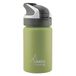 Laken Summit Thermosfles voor kinderen, van roestvrij staal, met automatische sluiting en veiligheidssluiting, 350 ml, kaki
