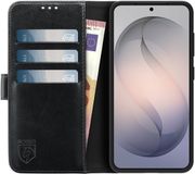 Rosso Element Wallet Book Case voor Samsung Galaxy S26 - Zwart