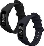 kwmobile 2x horlogebandjes geschikt voor Garmin vivosmart 5 / Smart 5 bandje