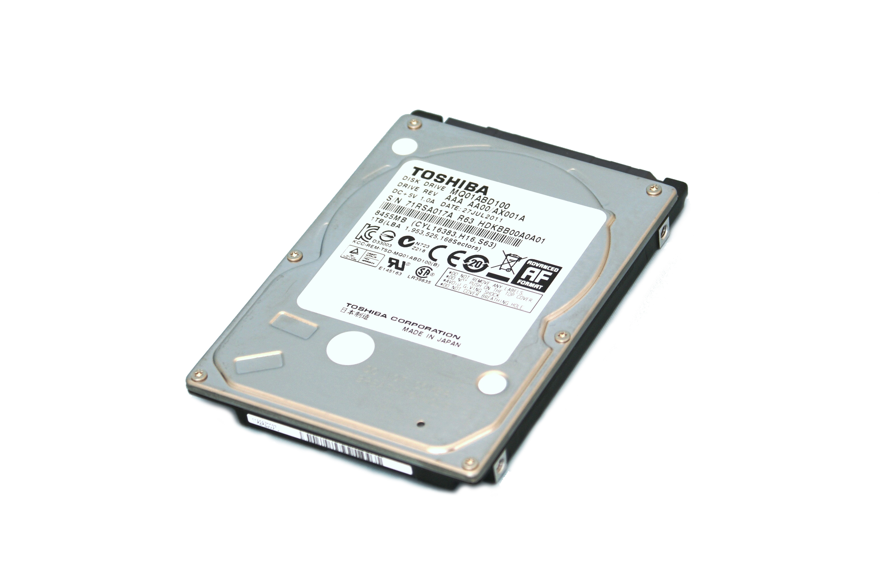 Toshiba 640GB 2.5''