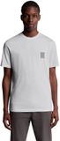 Lyle &amp; Scott Lyle & Scott Rubberised Logo Graphic Casual T-shirt Heren Wit M