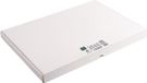 Exacompta etui 100 steekkaarten bristol - effen niet geperforeerd 297x420mm - Wit