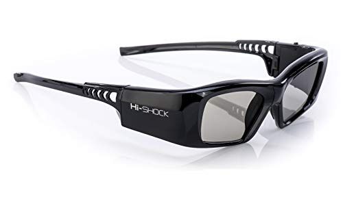 Hi-Shock BT/RF Pro Black Diamond 3D Shutterbril - 120 Hz - Oplaadbaar