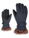 Ziener Kim Skihandschoenen voor dames, warm, ademend, grijs, maat 7,5