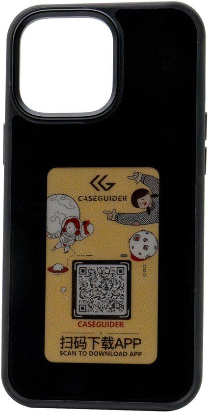 REALPOWER MAGIC CASE, iPhone 15, Color Display, MagSafe, Black