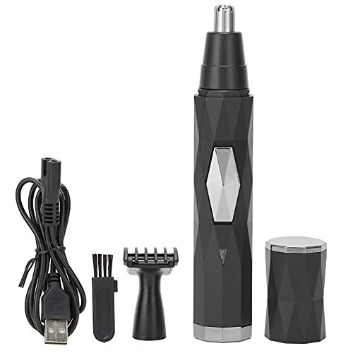 Caiqinlen Neus Tondeuse Trimmer, Roterende Tool Hoofd Neus Tondeuse Neus Tondeuse USB Oplaadbare Neus Tondeuse voor Man voor Neus Tondeuse