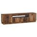 vidaXL LED tv-meubel Oud hout Bewerkt hout