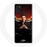 Maniacase Hoesje voor Samsung Galaxy A21S Lucifer Morningstar Series Seizoen 3