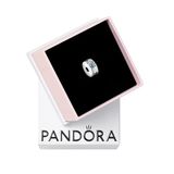 PANDORA Moments Tropischer Seestern & Muschel Clip-Charm aus Sterling-Silber mit Cubic Zirkonia, Kompatibel Moments Armbänder, 791678C01