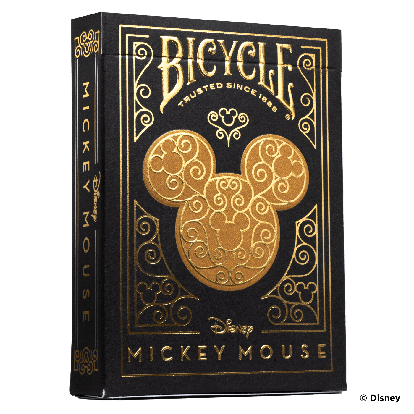 Bicycle Mickey Black Goud