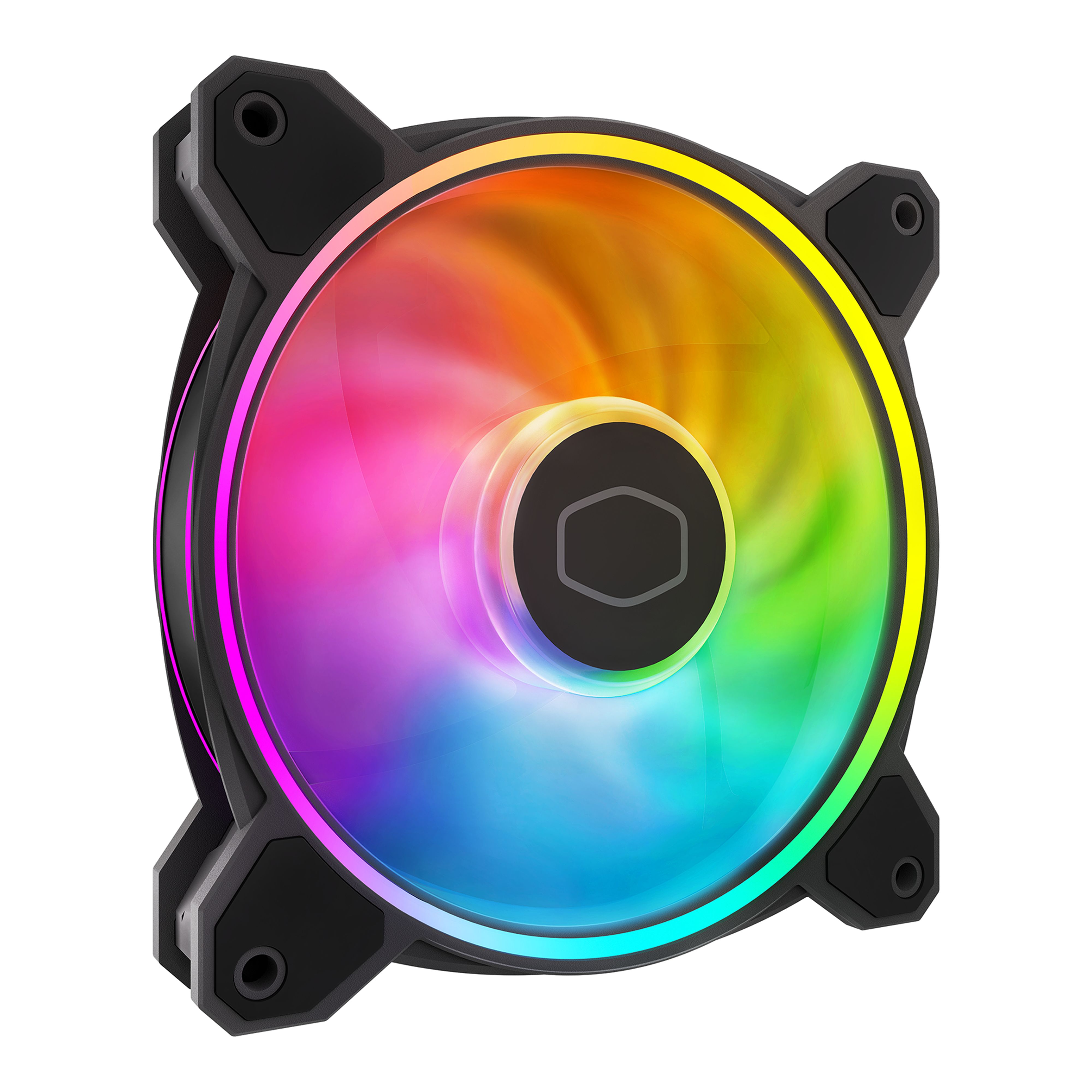 Cooler Master MasterFan MF120 HALO² 120mm Case Fan - Black - 1-Pack