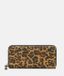 Liebeskind Berlin - Grote portemonnee met leoprint - bruin - Leer