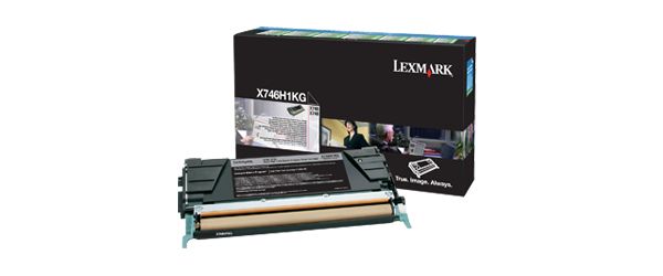 Lexmark X746H1KG toner cartridge zwart (12000 pagina's)