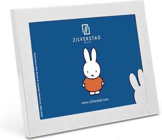 Zilverstad Fotolijst Nijntje - 15x10 cm - Zilver