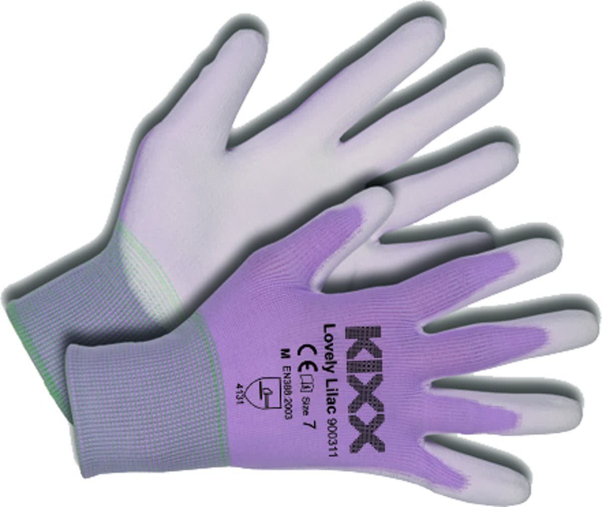 Kixx Tuinhandschoenen - Lovely Lilac - Maat 7