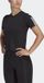 adidas Performance Train Essentials Train Katoenen 3-Stripes Crop T-shirt - Dames - Zwart