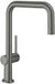 Hansgrohe Talis M54 - Keukenkraan, 1 jet, Keukenmengkraan met uitloop hoogte 220 mm, Spoelbakkraan 360° draaibaar, brushed black chrome, 72806340