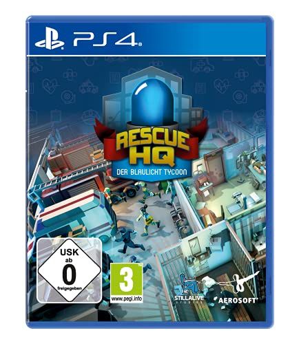 Der Blaulicht Tycoon - Rescue HQ (PlayStation PS4)