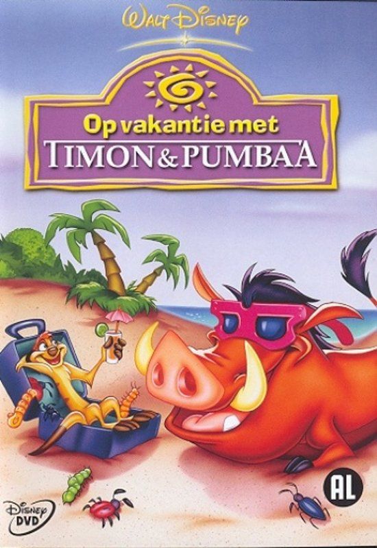 Cartoon Timon & Pumbaa - Op Vakantie met - DVD