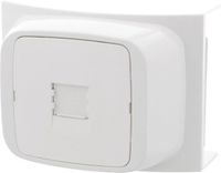 Attema prise téléphonique - 4 pôles - RJ45 - blanc polaire