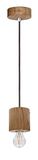 Homemania HOMBR_0165 hanglamp Shape Basis, kroonluchter, hout, 10 x 10 x 100 cm