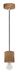 Homemania HOMBR_0165 hanglamp Shape Basis, kroonluchter, hout, 10 x 10 x 100 cm