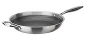 GSW 868532 Inoxxa Black braadpan met tegengreep en honingraatstructuur, diameter 32 cm