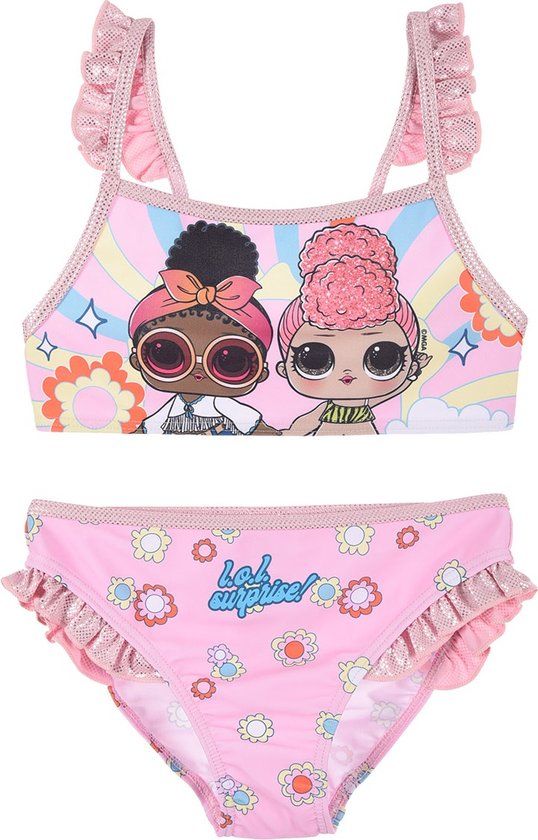 L.O.L. Surprise! Bikini - Roze - Maat 140 - Meisjes