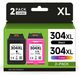 HP Cartouches d'encre 304XL - Noir et couleur