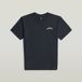 G-Star NIFOUS R T SS T-shirt Homme Coton Salute Taille 16