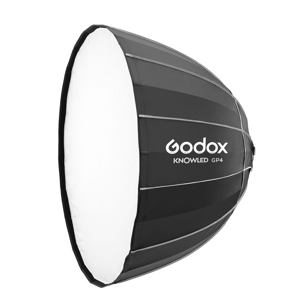 Boeken Godox GP4 Parabolic Softbox 120cm for KNOWLED MG1200Bi Bi-Color LED Light