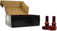 OMP Set Nuts 27 mm Red 20 pcs M14 x 1.25