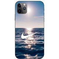 Maniacase iPhone 11 Pro Nike-logo wit mer solei