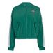 adidas ESSENTIALS 3-STRIPES WOVEN WINDBREAKER, team dark green/white, XS