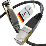 KabelDirekt Cat 8 Netwerkkabel – 2x0,3m 40Gbit/s | LAN/Ethernet-kabel, RJ45-connector