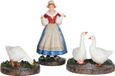 Luville Efteling - De Ganzenhoedster - Kerstfiguur met verlichting