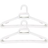 ECOMMERC3 24 kleerhangers van kunststof, robuust en elegant, voor kleding, pakken, overhemden en broeken