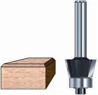 ENT Afkantfrees met schuine hoek - 36 mm - 8 mm schacht - 45° - met kogellager